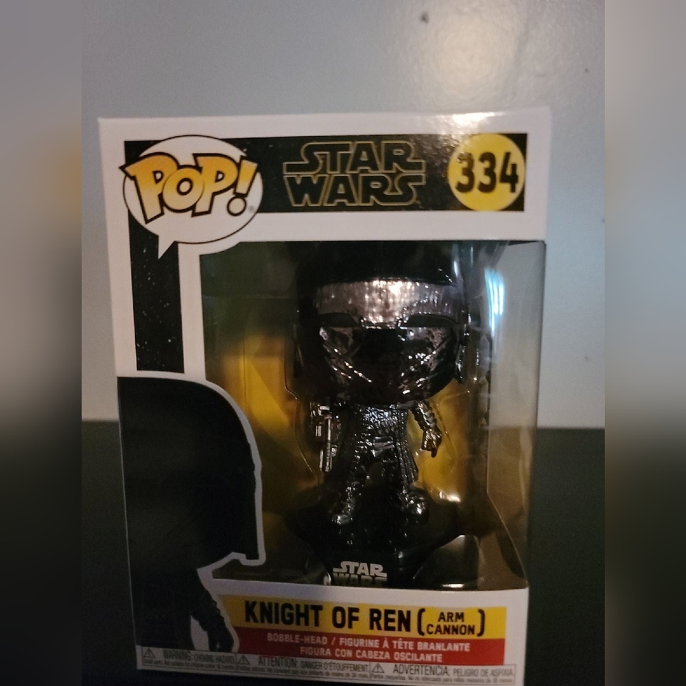 Funko Pop! Vinyl: Star Wars - Knight of Ren (Cannon) (Hematite Chrome) #334